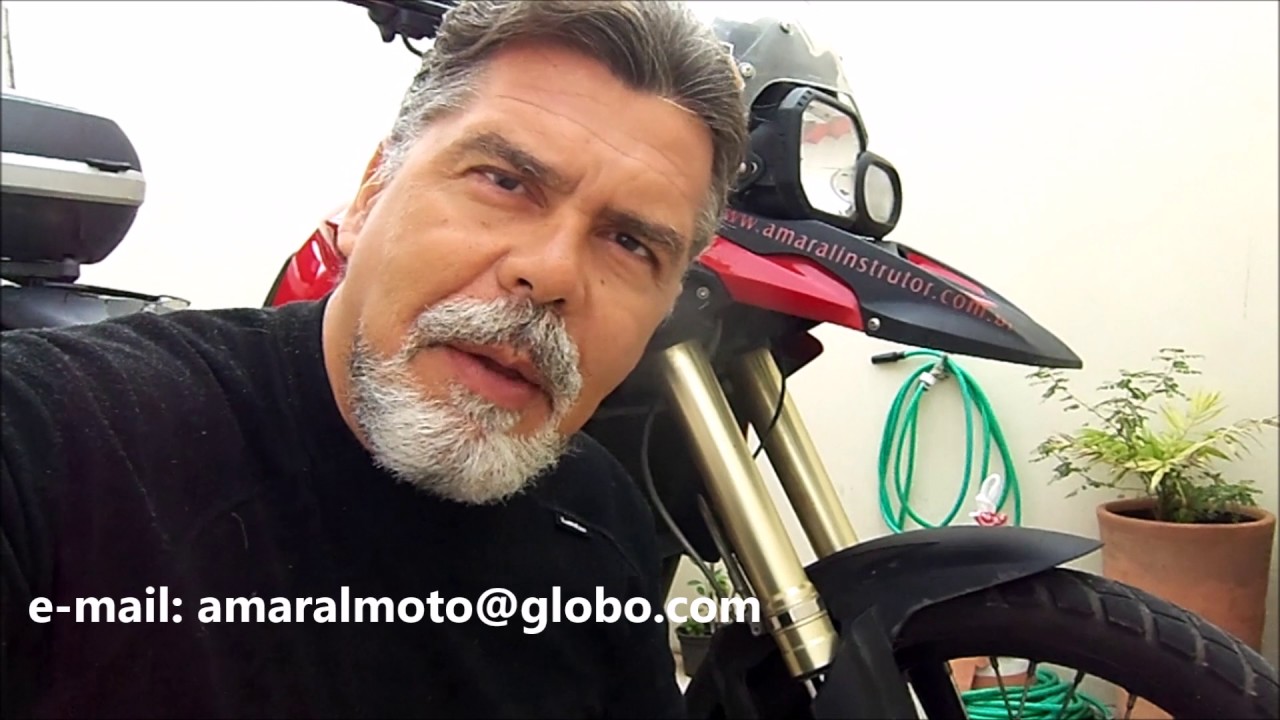 Como frenar sua moto SEM ABS? Por Amaral Instrutor