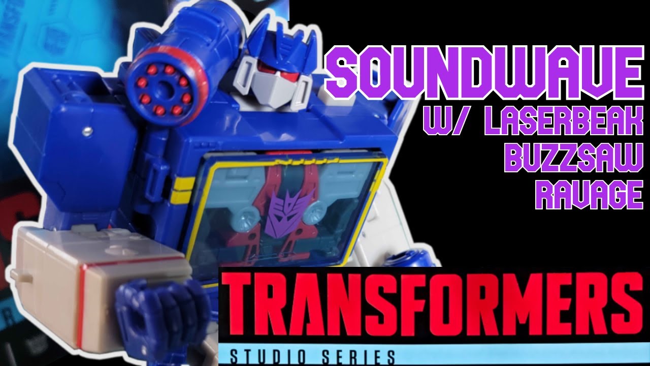 The Most Loyal Decepticon - Transformer Studio Series Soundwave Review