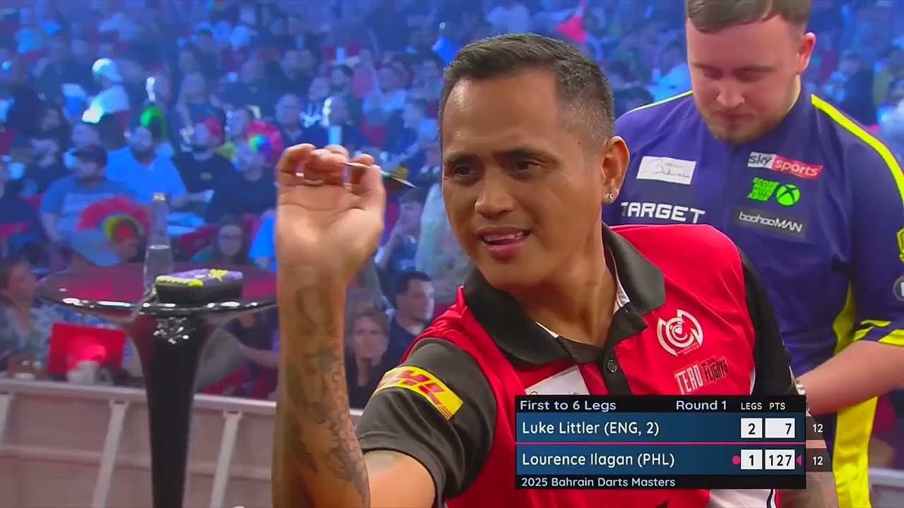 LUKE LITTLER VS LOURENCE ILAGAN HIGHLIGHTS 2025 BAHRAIN DARTS MASTERS
