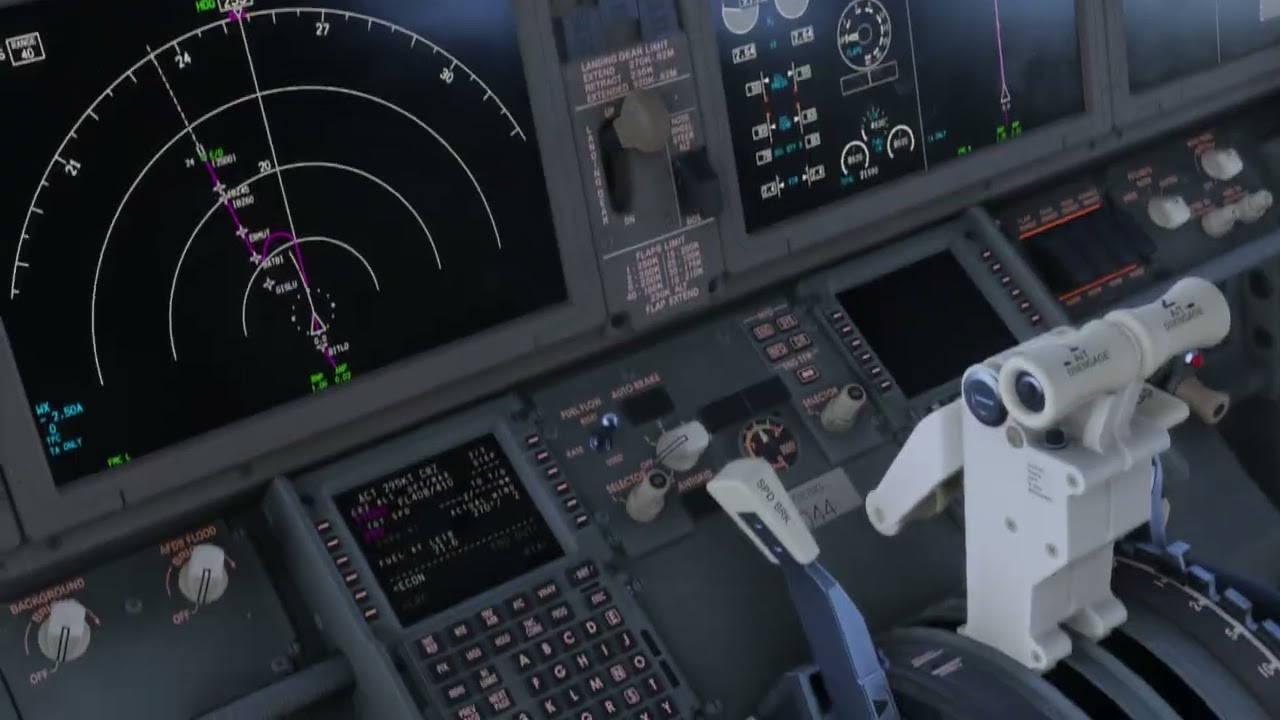 Piloto Automático Boeing 737 Flight Simulation 2024
