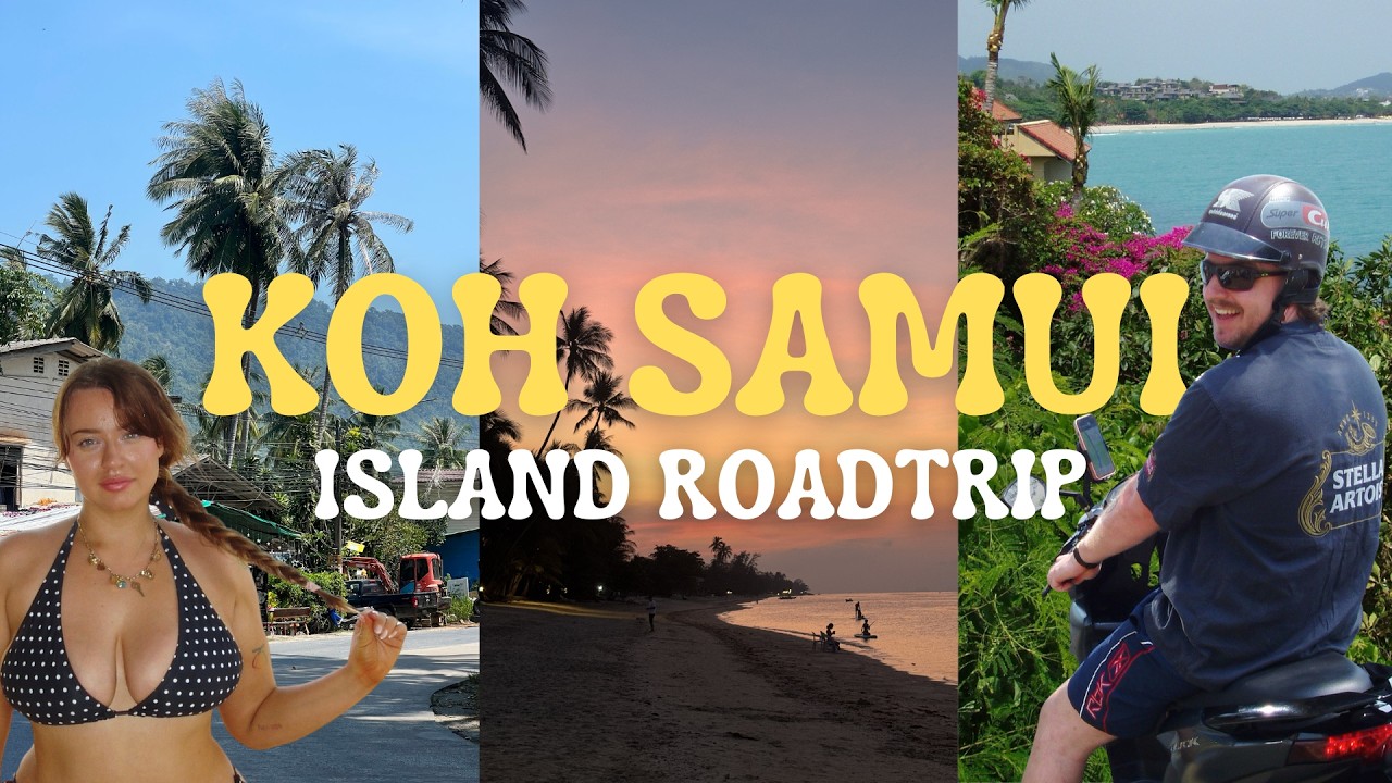 Koh Samui Moped Road Trip 🇹🇭 | Beaches, Viewpoints & More
