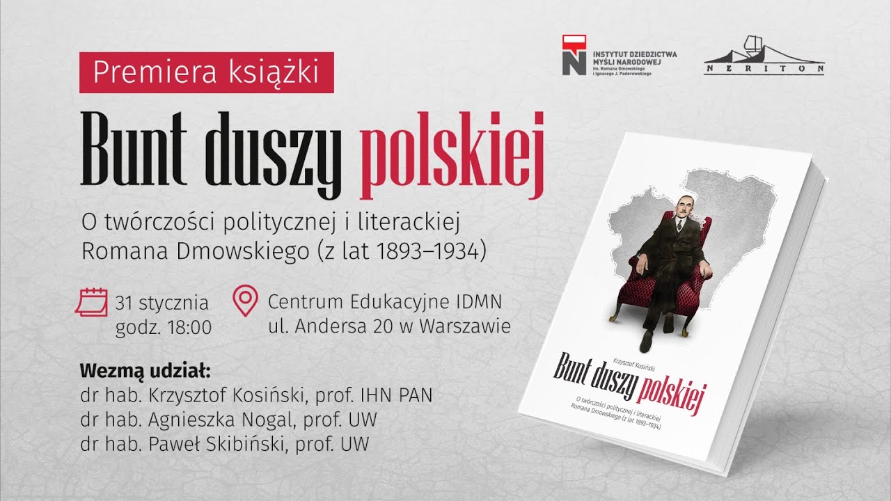 „Bunt duszy polskiej” – premiera publikacji