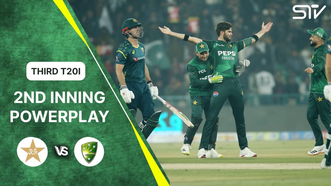 2nd Innings Powerplay | Pakistan vs Australia | M 3 | T20I Series 2026 | PCB | M9E13