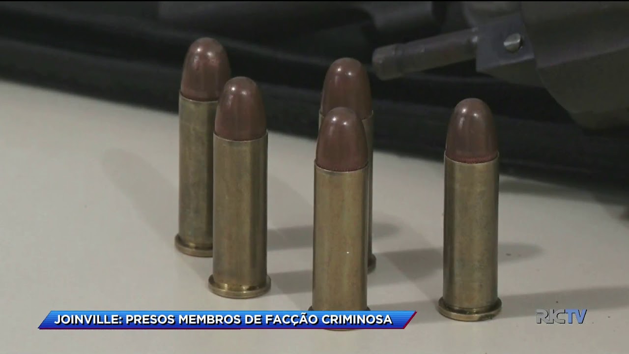 Policia prende membros de facção criminosa em Joinville