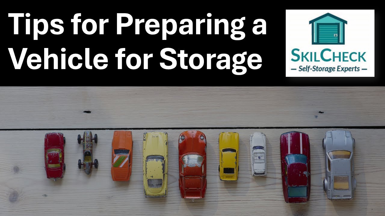 Tips for Preparing a Vehicle for Storage