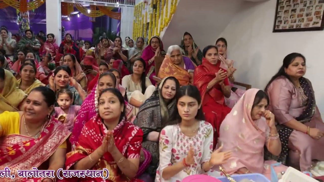 श्री रामदेवबा.नवकार परिसर,दुर्ग रामापीर का माघ मेला,सप्तमी 25.1.26 प्र.श्री हर्ष माली,बालोतरा,राज.-3