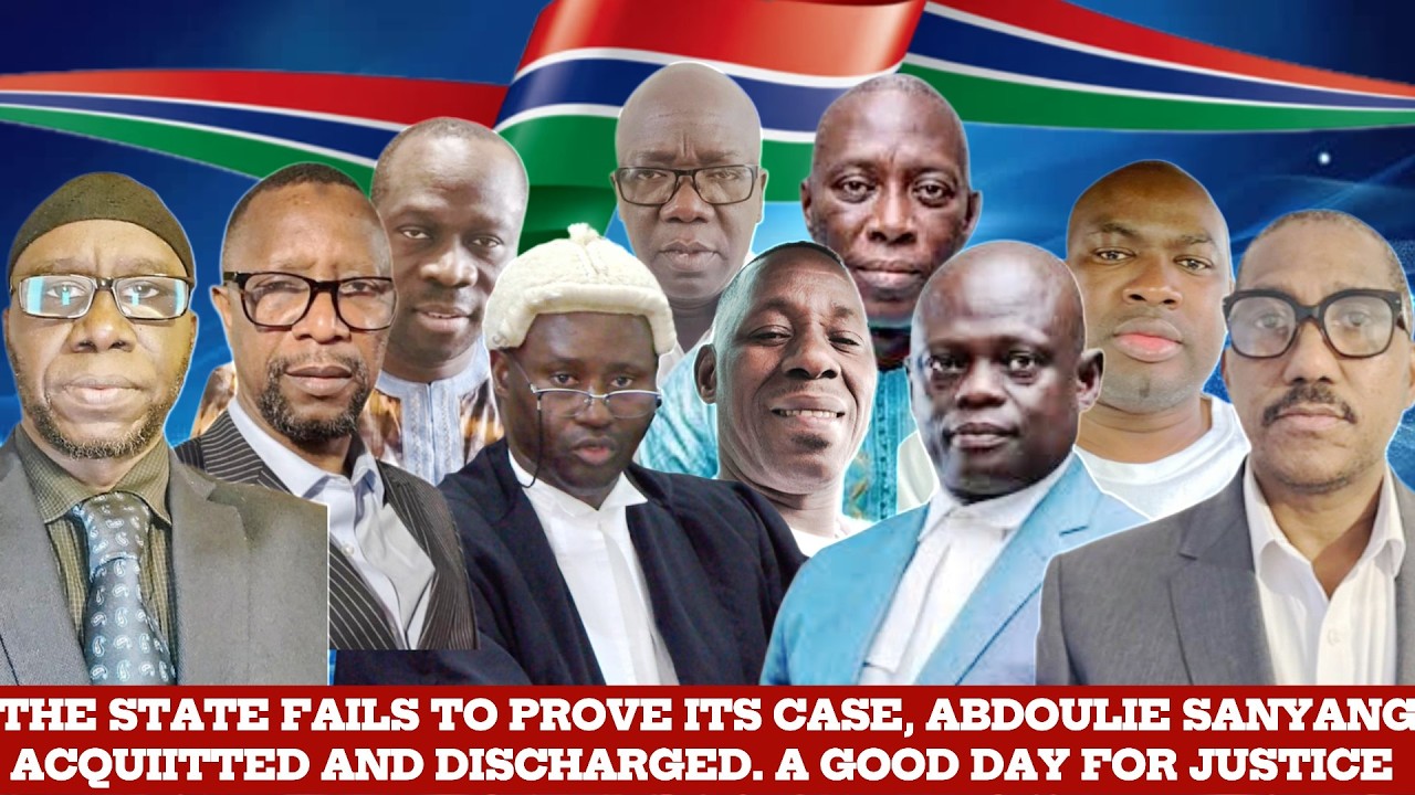 Breaking News: The AG Panelists react to Abdoulie Sanyang's acquittal as state fails to prove case.