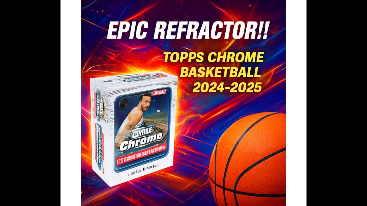 TOPPS Chrome 2024/2025 Basketball pack opening . 