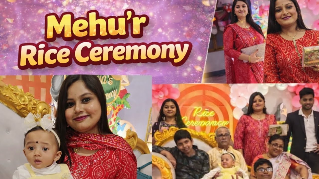 Mehu'r rice ceremony #bengalivlog #viralvideo #food 