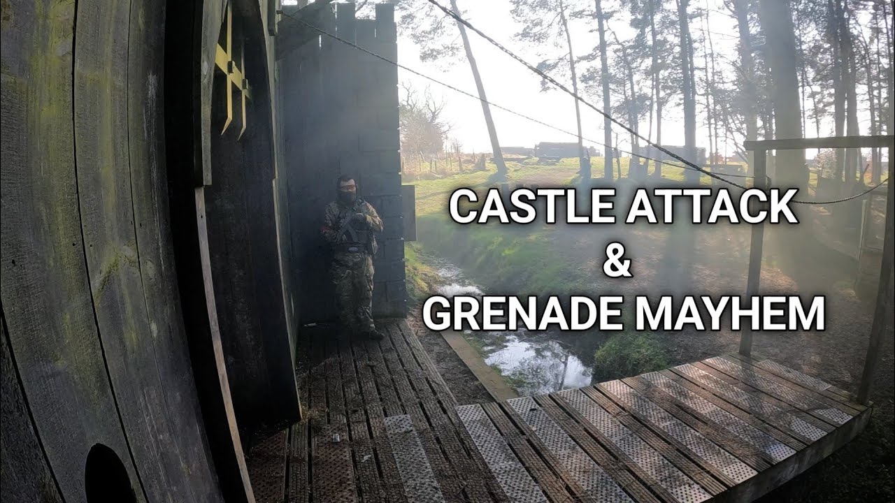 SCOTLAND AIRSOFT - KILL SPREE IN CASTLE - PART 2