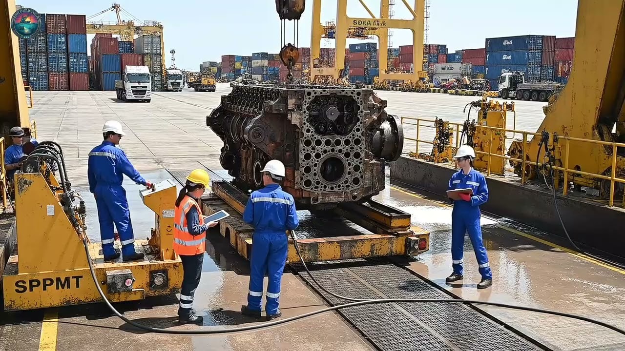 Deep Ocean Recovery: Lifting a Massive Engine Block | Deep Sea Salvage