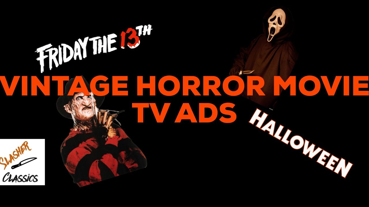 VINTAGE HORROR MOVIE TV COMMERCIALS