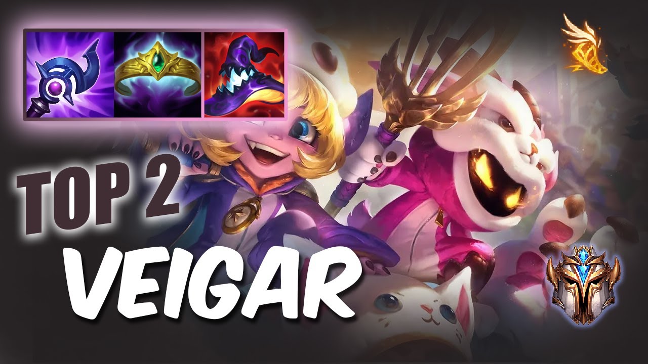 [Wild Rift] Veigar top 2 - S11 RUSH Challenger ranked game + build