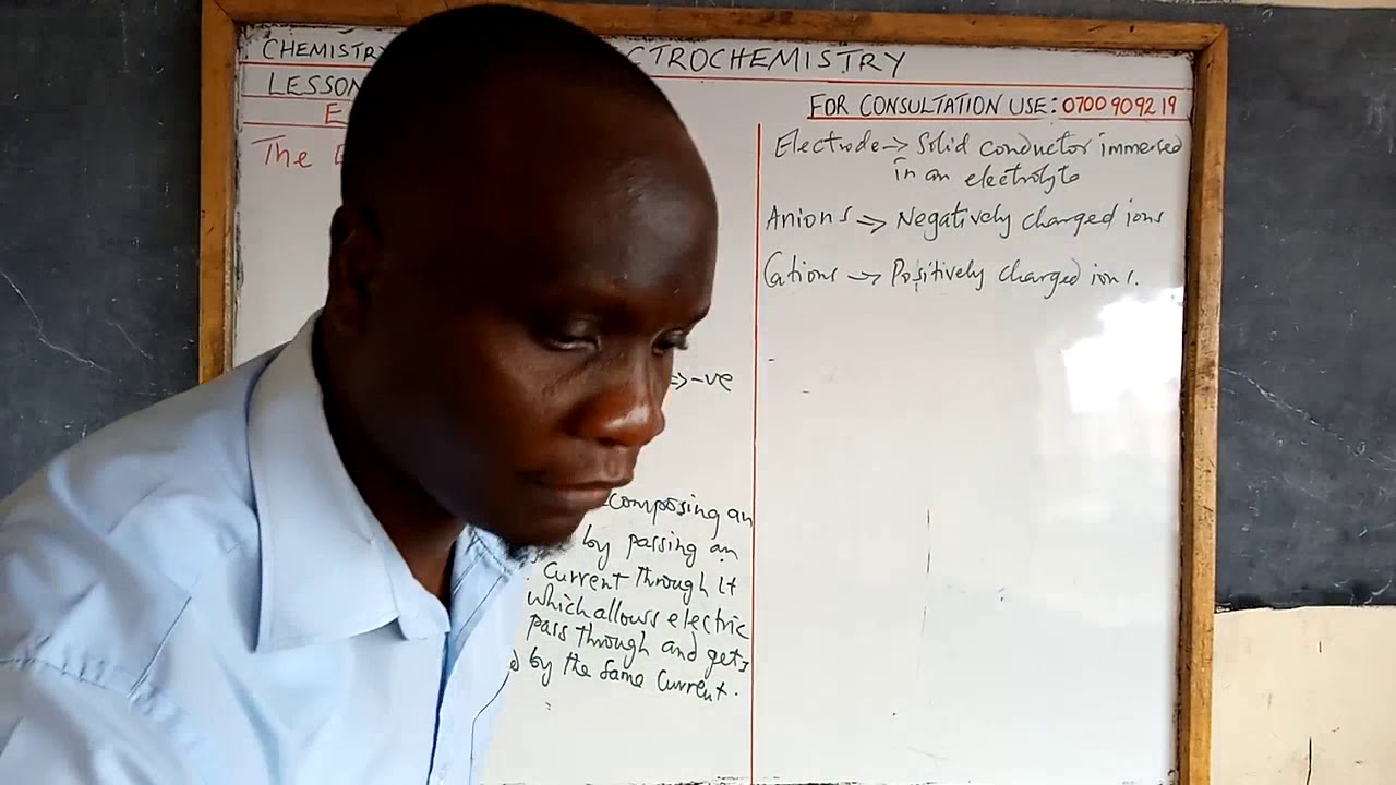 Form 4 chemistry - Electrochemistry Lesson 9