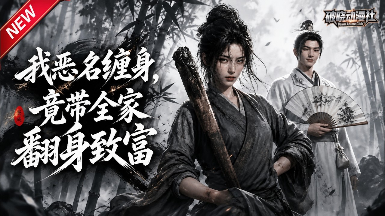 MULTISUB📢新番上线《我恶名缠身，竟带全家翻身致富》#最新漫剧 #漫剧合集 #一口气看完 #动漫 #anime #AI漫剧 #破晓动漫社
