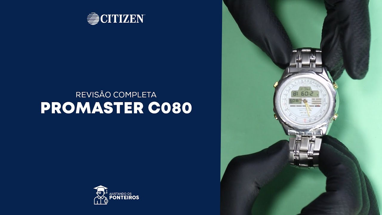 Revisão Completa Citizen Promaster C080