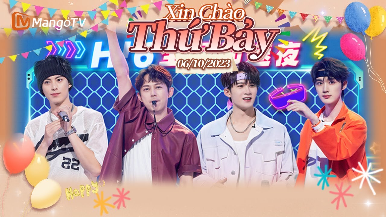 [VIET SUB] FULL | Xin Chào Thứ 7-10.06.2023 | Châu Kha Vũi & Âu Dương Na Na & Phù Long Phi | Xoài TV
