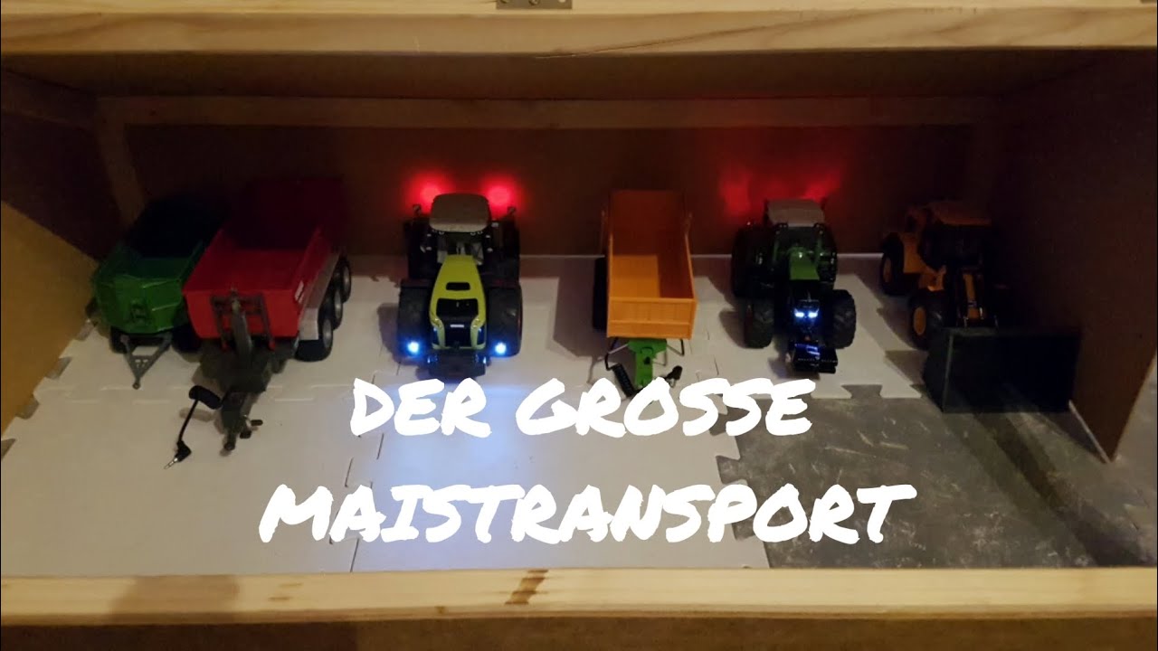 SIKU control: Der große Maistransport mit Fendt 939 Vario und Claas Xerion 5000