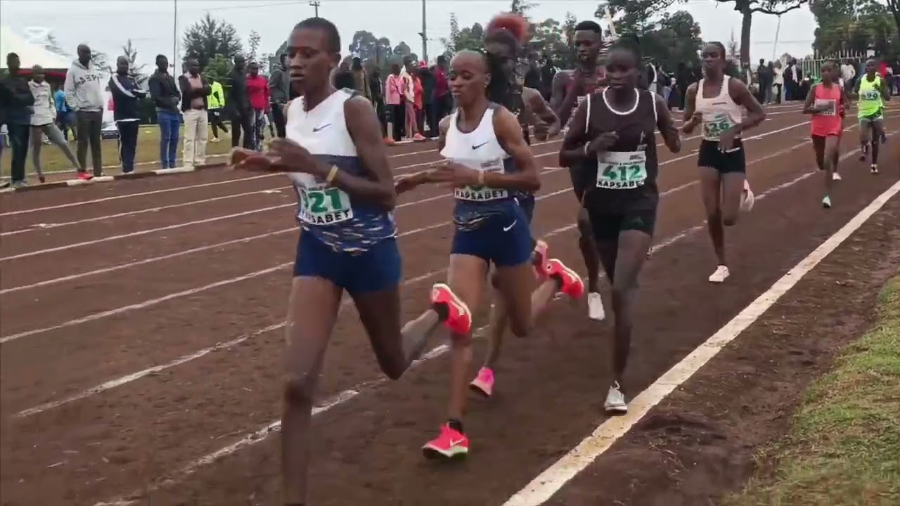 Women's 5,000m AK Track & Field weekend meet, Kapsabet! #running #kenya #athlete #athleticskenya 