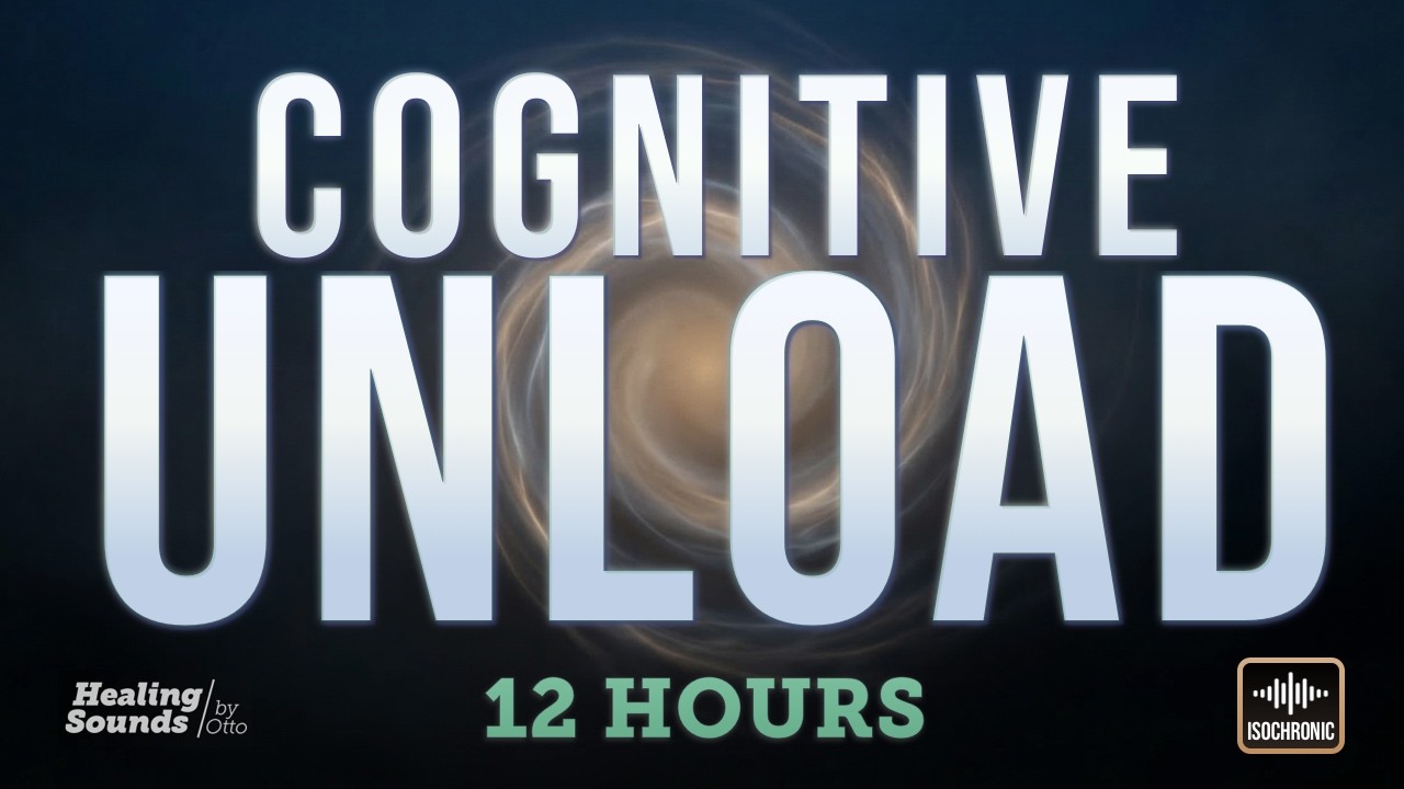 Your Brain Can Finally Rest | Cognitive Unload Sleep Audio (12 Hours with Black Screen)