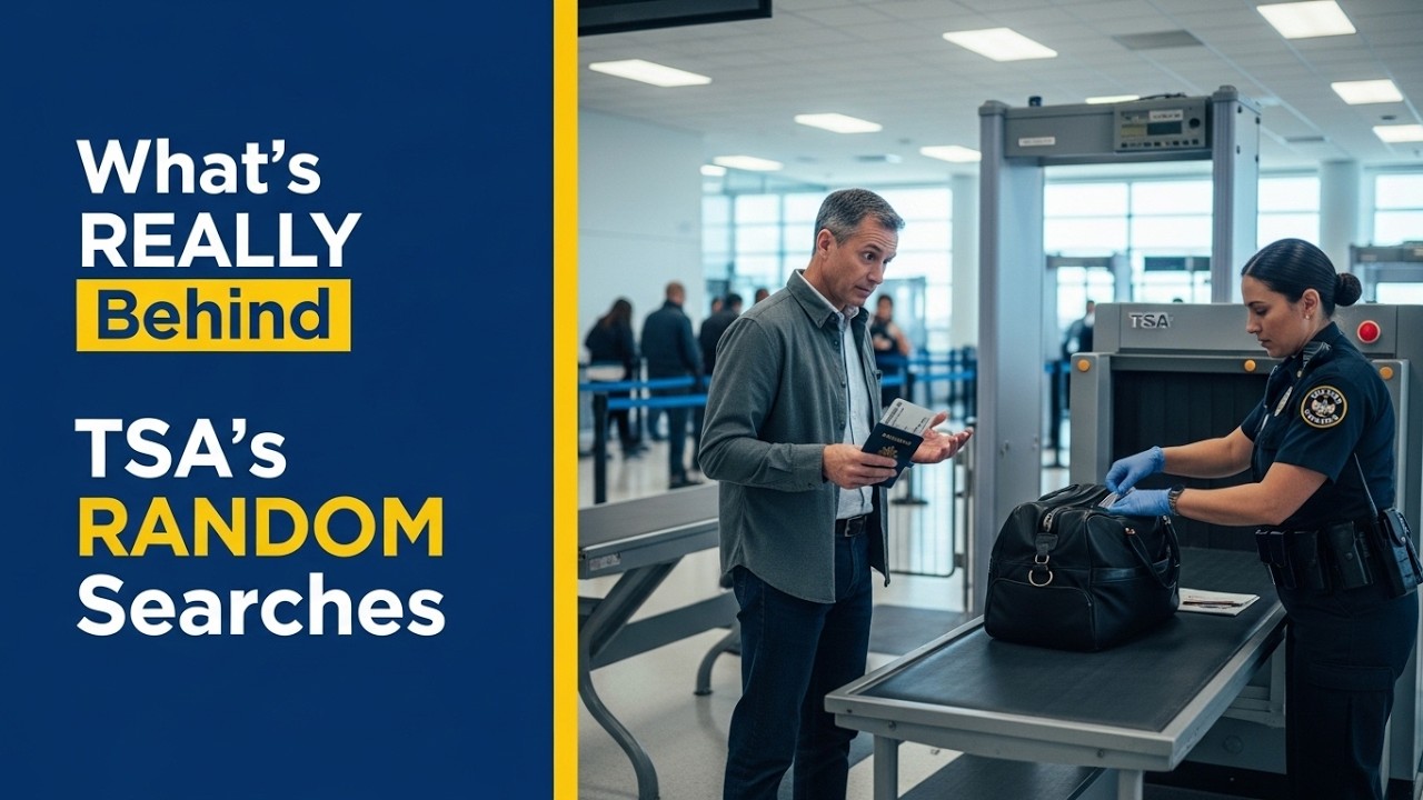 TSA's RANDOM Searches EXPOSED What's REALLY Going On