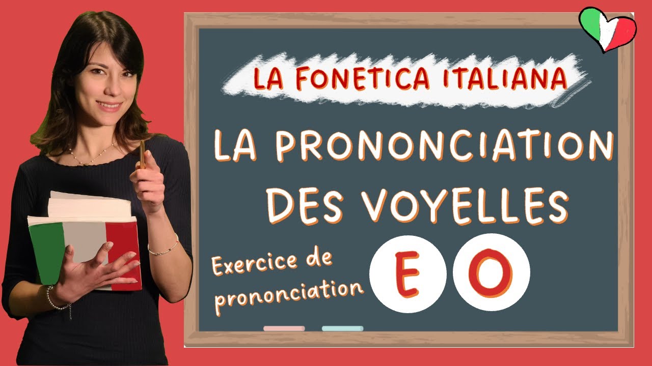 🇮🇹 La prononciation des voyelles E et O et l’accent tonique en italien - fonetica italiana