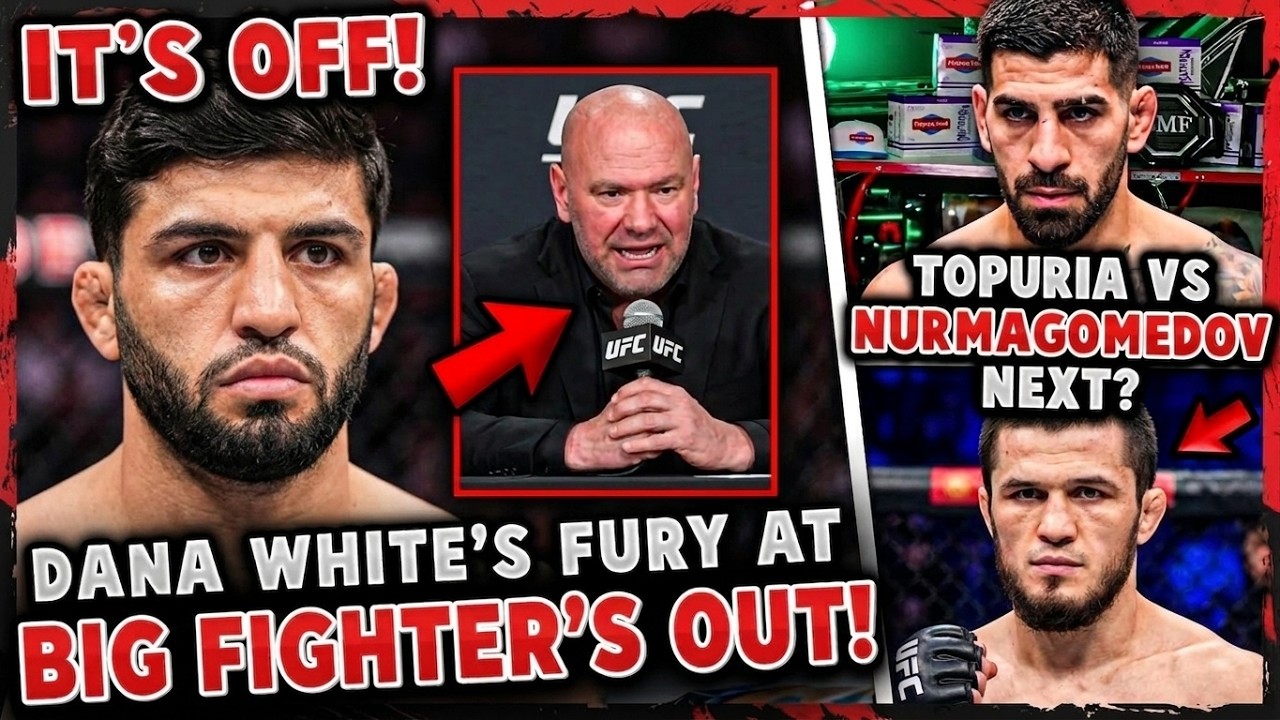 IT'S OFF!? Dana White Furious As Big Fighter Pulls Out + Topuria vs Usman Next? MMA News