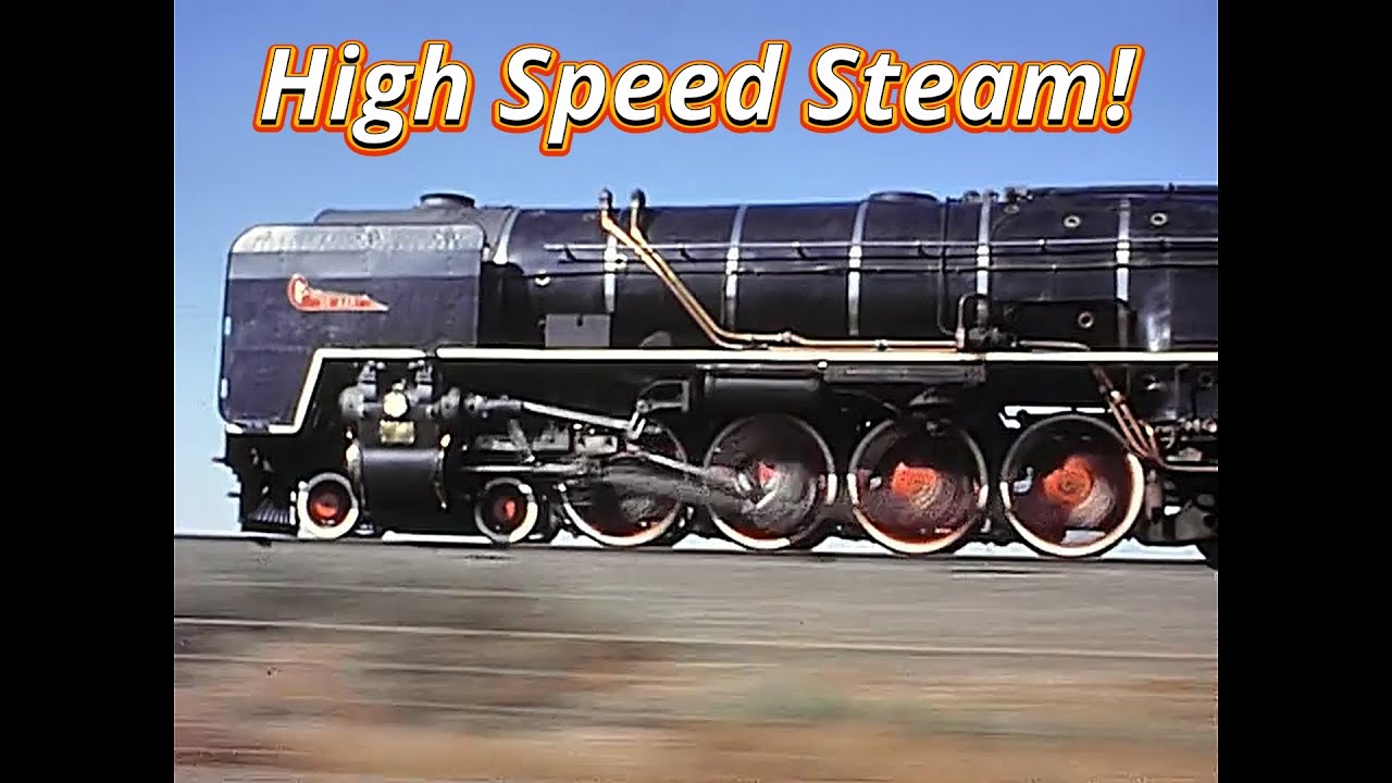 High Speed Steam! South African 25NC race and roar across the Karoo.Relive the Glory Days.Raw Power!