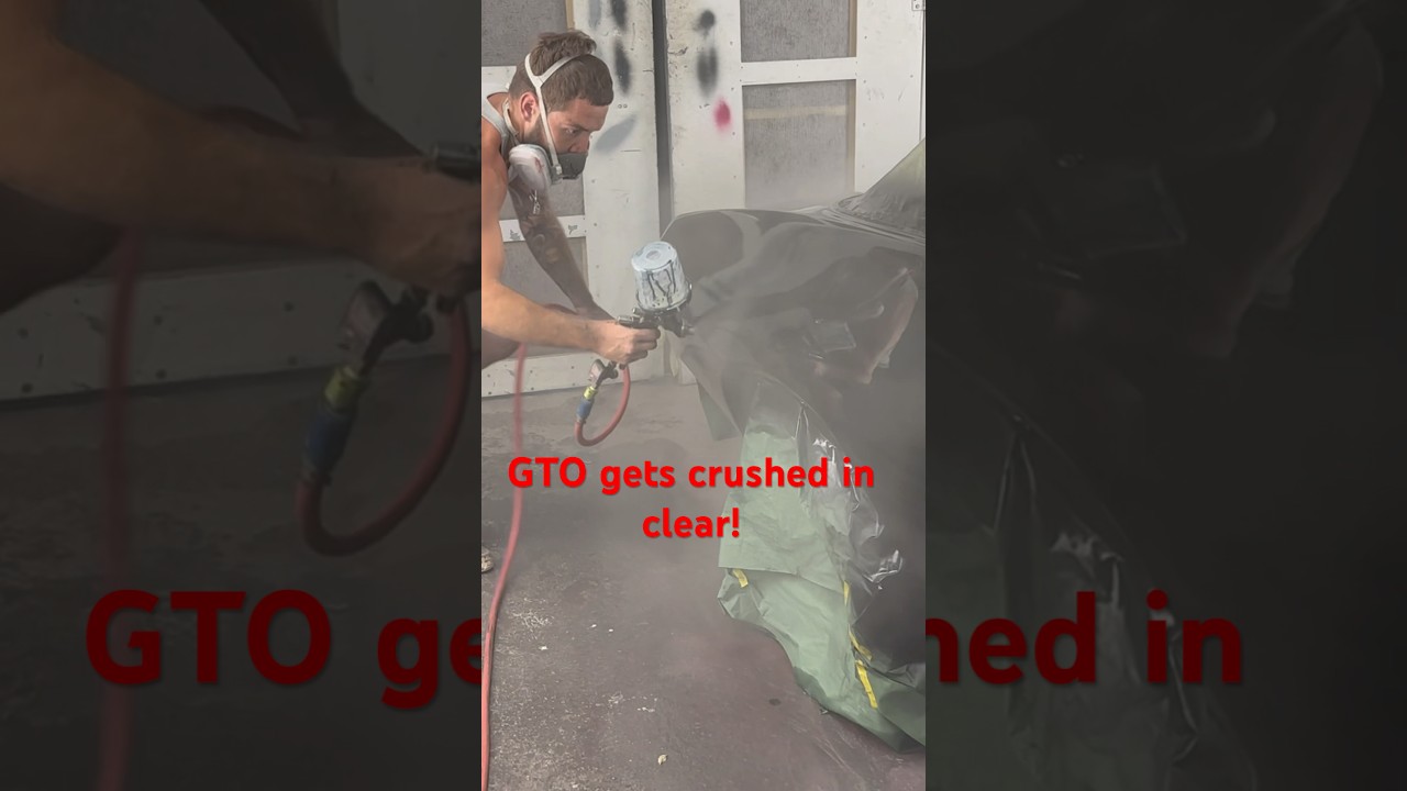 This GTO Just Got Drowned in Clear Coat &ndash; Wettest Finish You&rsquo;ll Ever See! 😳💧