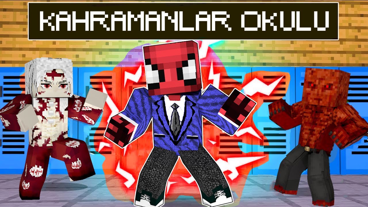 İŞTE SÜPER GÜCÜM! 🌟KAHRAMANLAR YENİ BAŞLANGIÇ - Minecraft