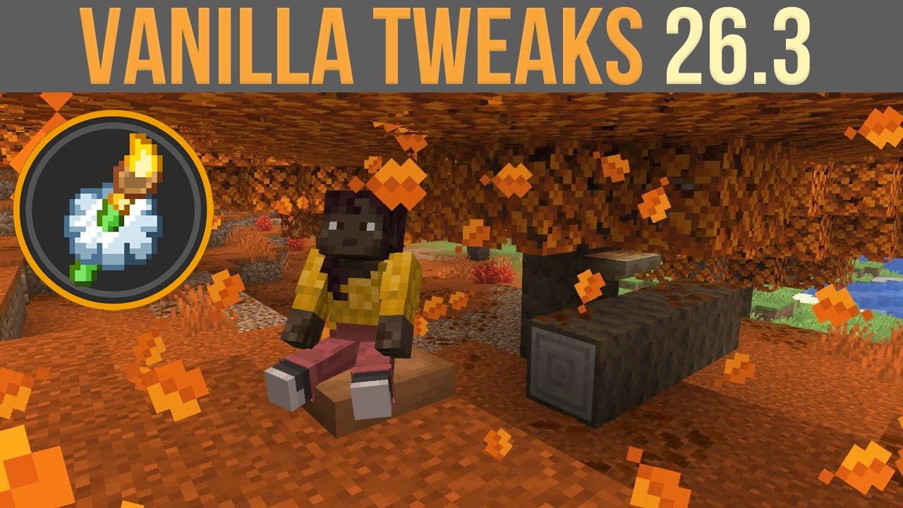 Legacy Console & Zestaw drewna topolowego | Vanilla Tweaks 26.3