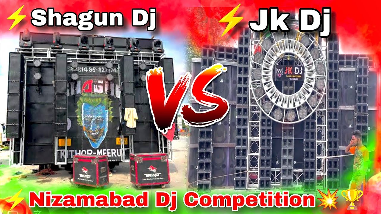 ⚡ Shagun Dj Vs⚡Public Dj Event|| Competition Nizamabad 🥵||Shagun Dj Competition Nizamabad 🔊⚡