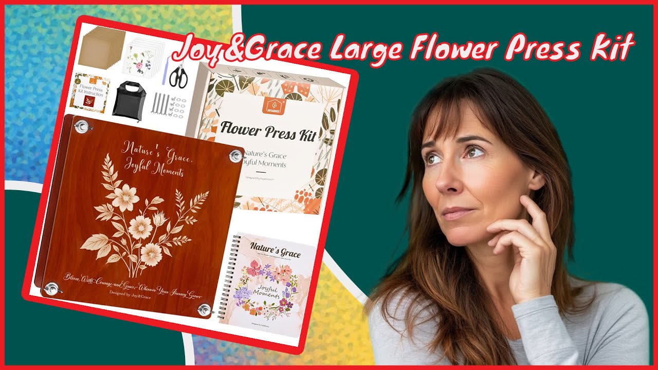 Joy&Grace Large Flower Press Kit review