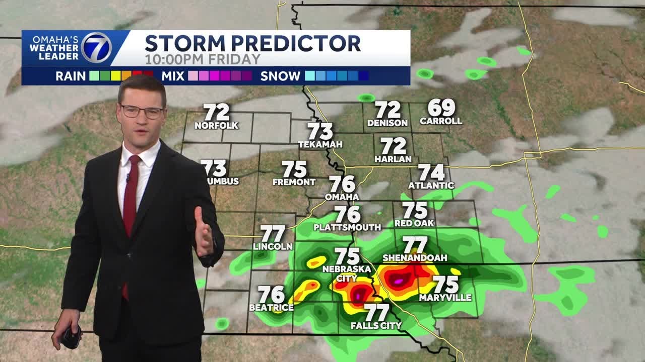 Windy Thursday, multiple storm chances ahead in Omaha area
