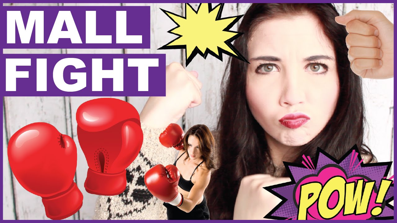 Fist Fight At The Mall