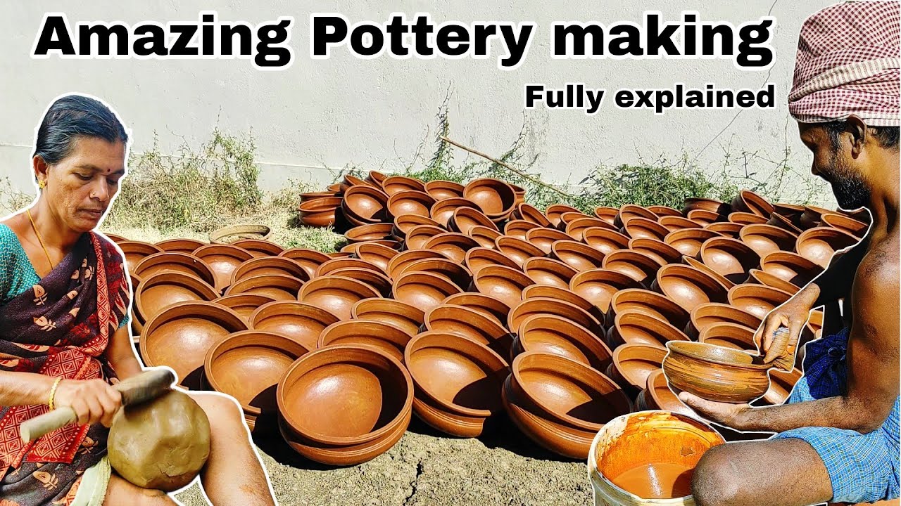 Amazing Pottery making | Fully Explained | #trending #manufacturing