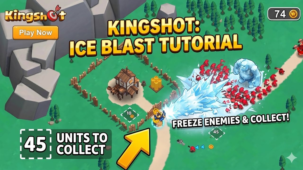 Kingshot Gameplay Walkthrough Part 1 - Beginner's Tutorial