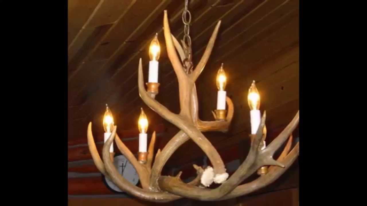 Deer antler chandelier by optea-referencement.com