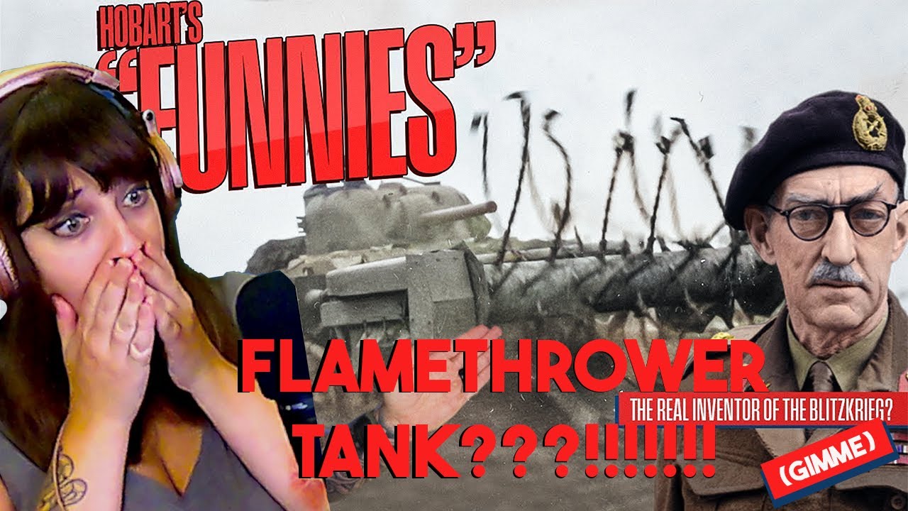 *FLAMETHROWER TANK! YES!* The Real Tank Genius Of WW2 - Percy 