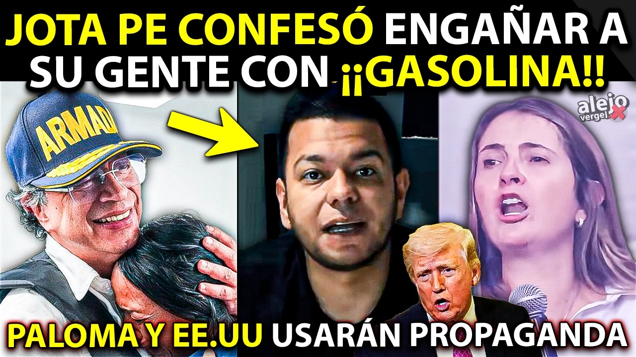 🚨CAEN JOTA PE Y PALOMA CON EE.UU PARA DERROTAR A PETRO. Enga&ntilde;an con Gasolina y meter&aacute;n Propaganda