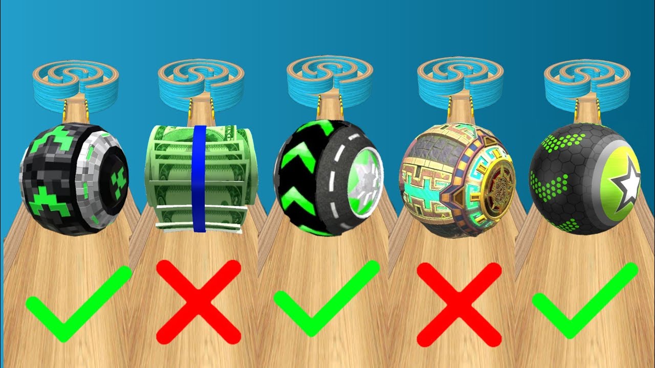 Going Balls, Action Balls & Sky Rolling Balls Speedrun Race- Who Wins?🔥| Android Games