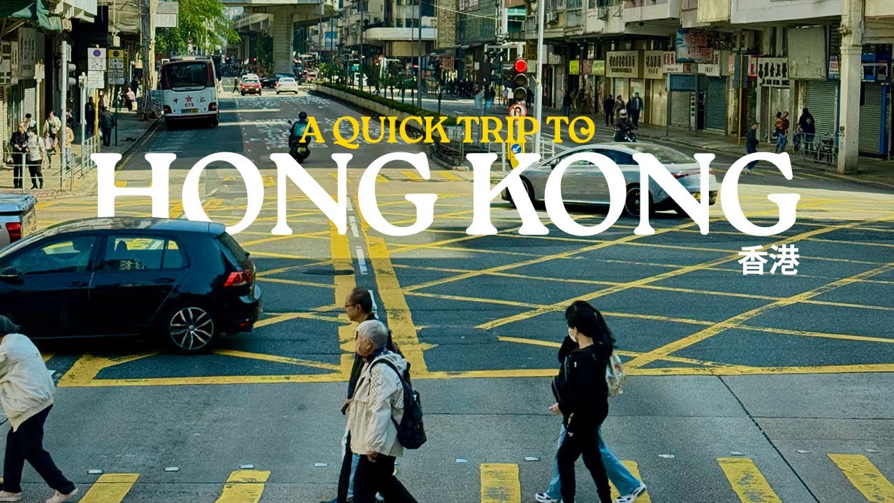 First Vlog 2025 | Hong Kong | Food, Cafes, Street Explorations, and Shops 🇭🇰