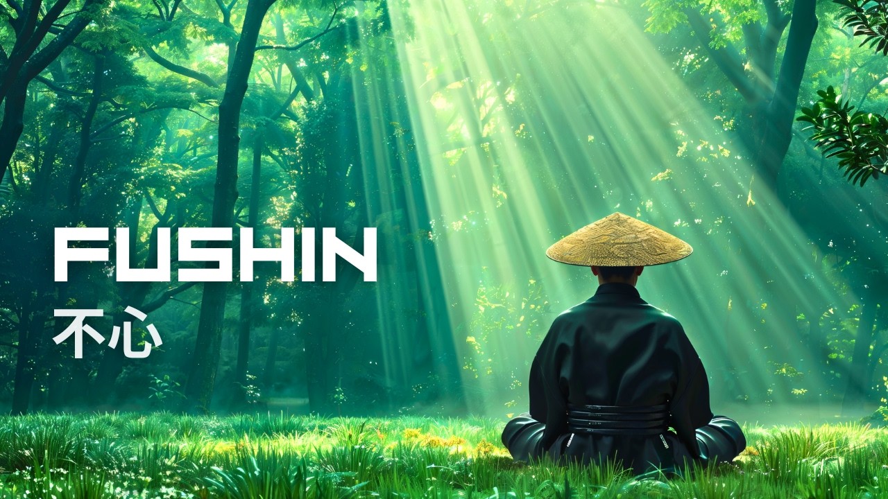 FUSHIN — 不心 | Deep Focus & Meditation Music | Zen Forest Calm, Samurai Mind