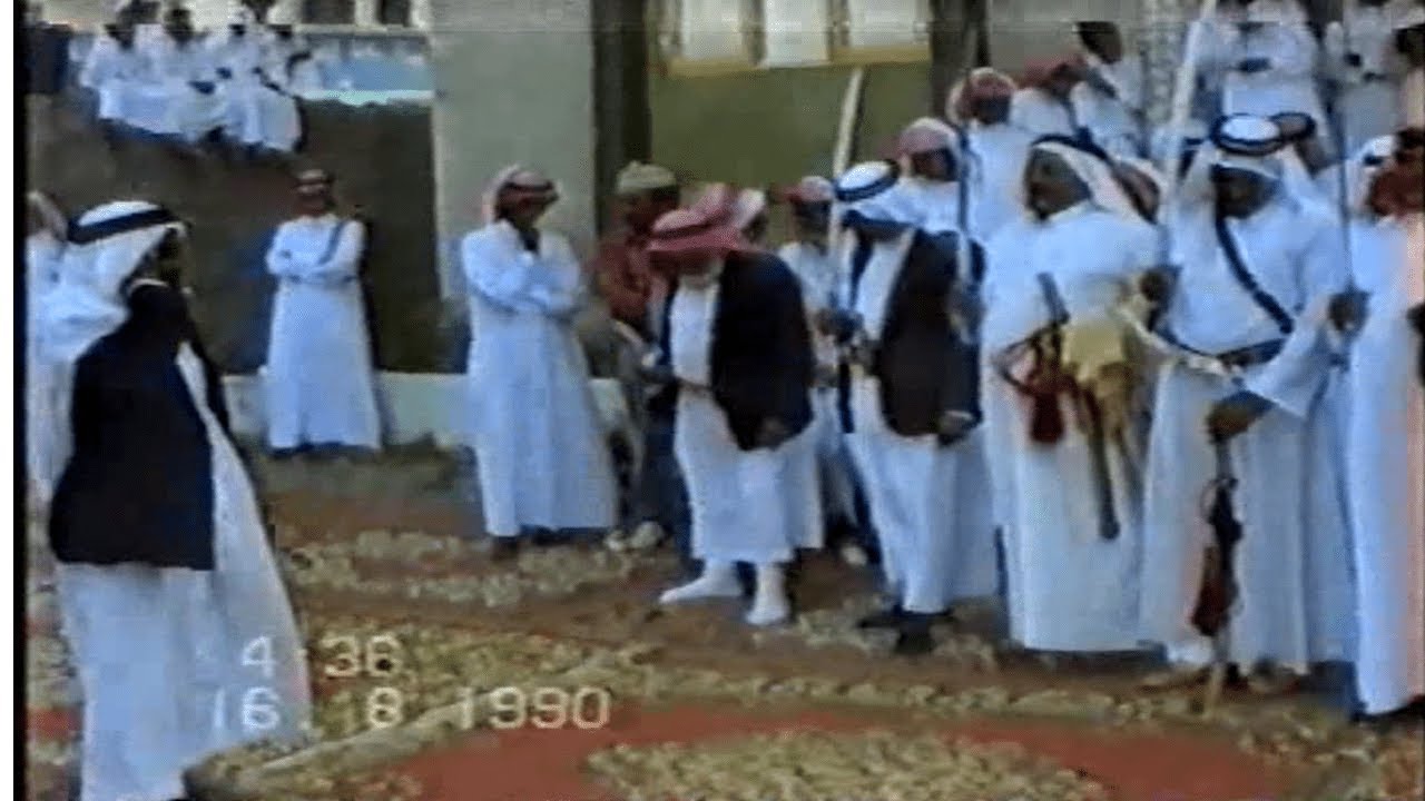 عرضة قبيلة بلحصين بمناسبة زواج/ سعيد عبدالله بن التوم عام 1411هـ الشعراءصالح العمري وآخرين ج1