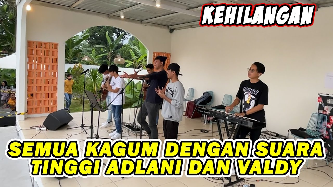 ADLANI DAN VALDY KELUARKAN SUARA TINGGINYA!!!