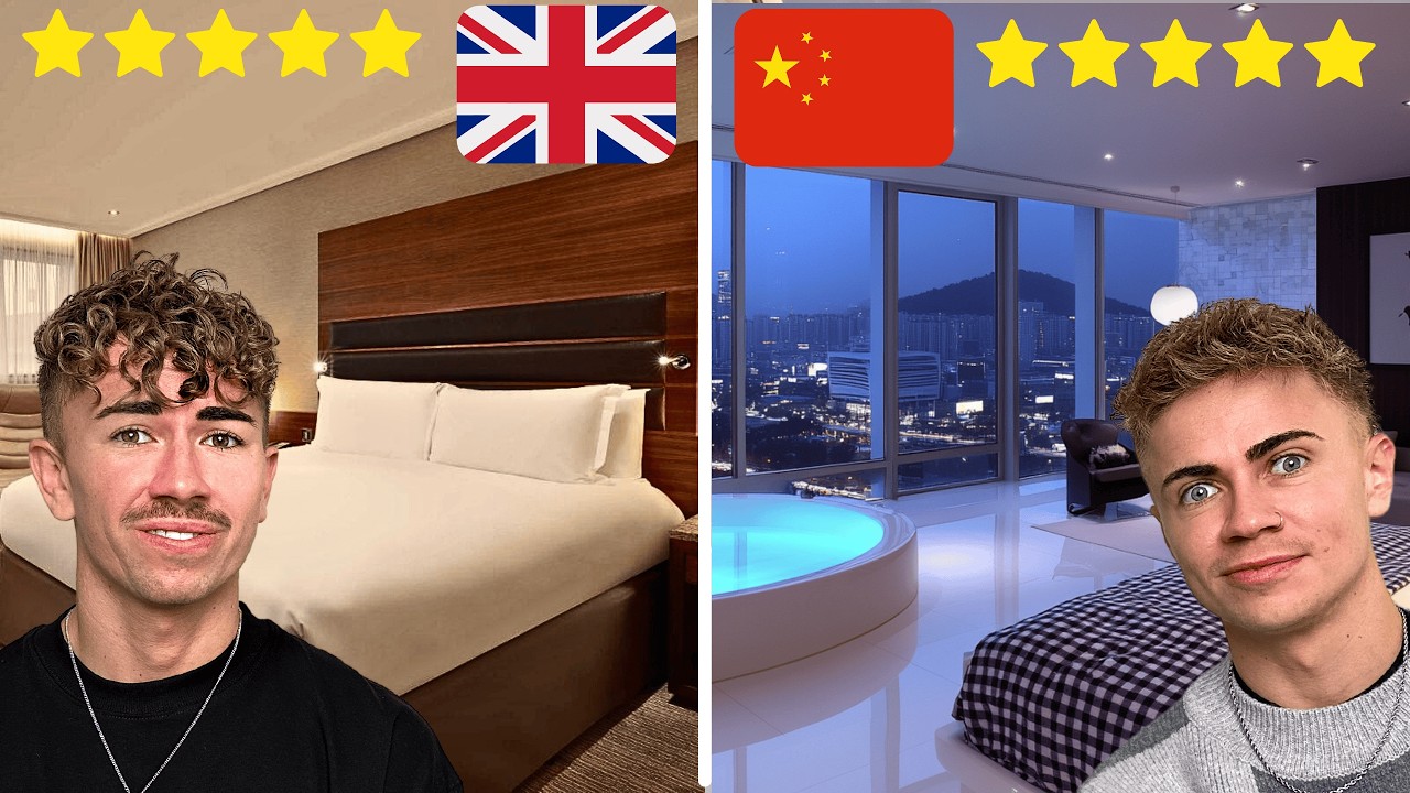 UK vs CHINA 5 Star Hotels (Shocking)