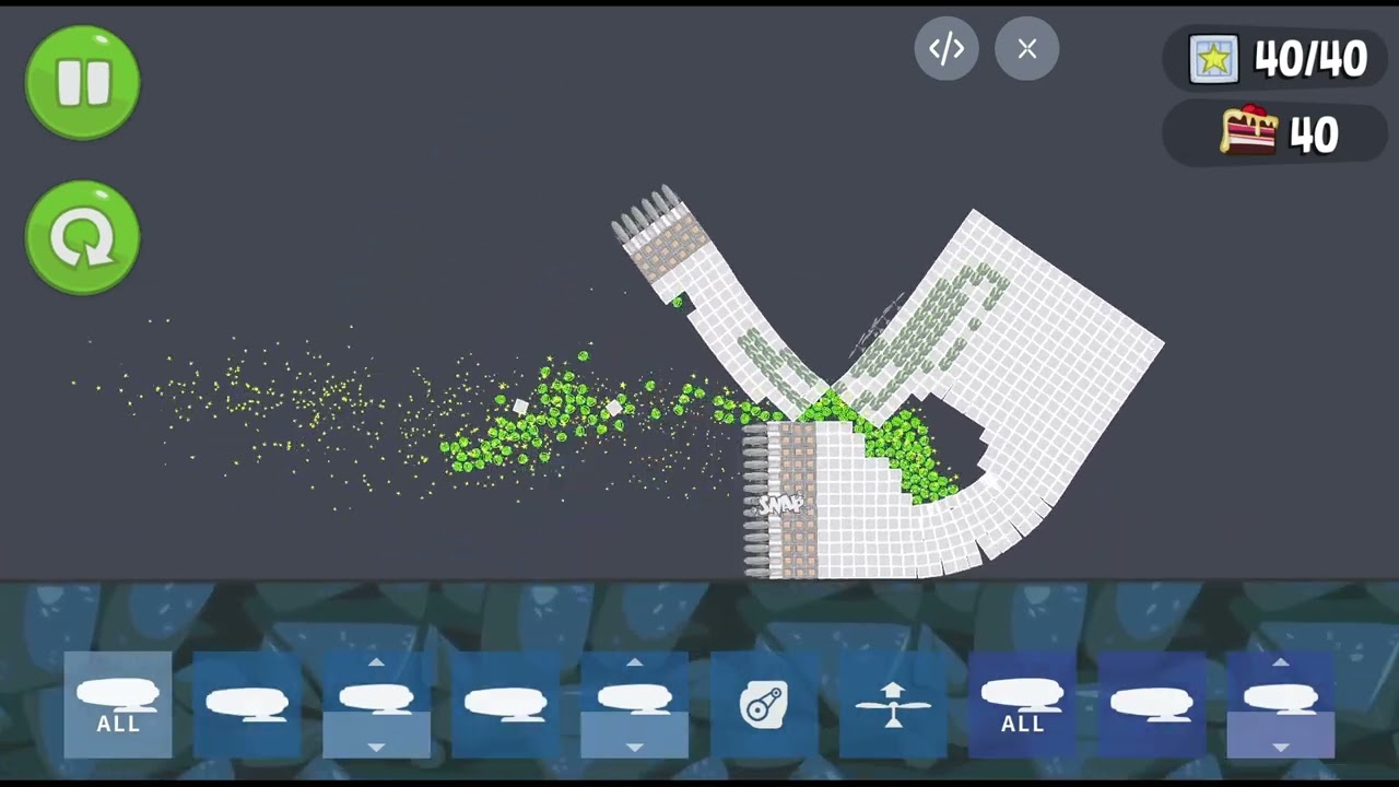 Rockets crashing into each other | Bad Piggies Rebooted mod 16