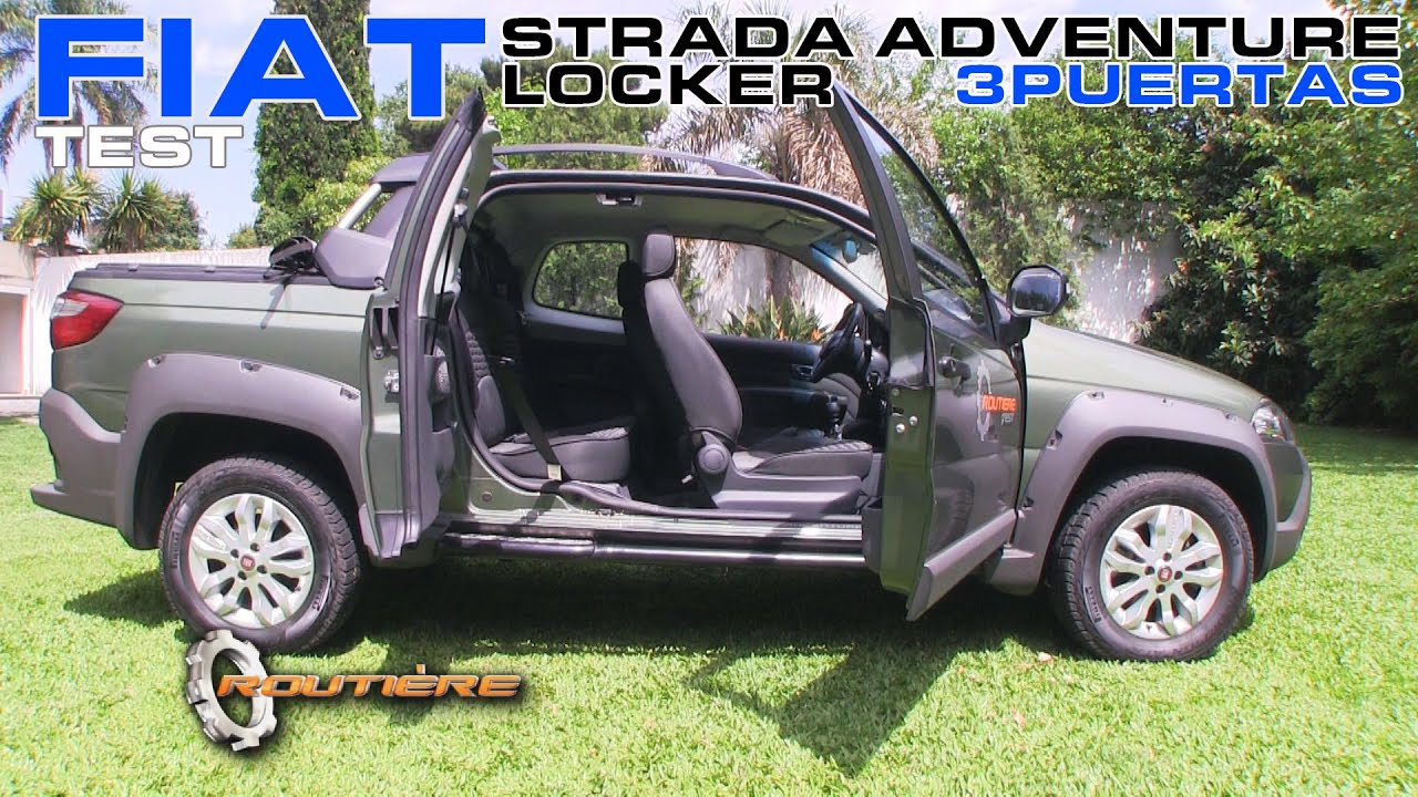 Fiat Strada Adventure Locker Tres Puertas Test - Routière - Pgm 292
