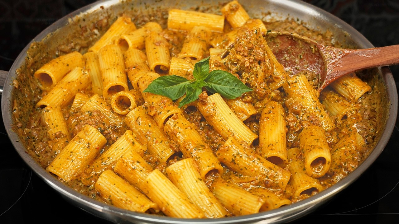 Nur 10 Minuten! Die berühmte Montecarlo Pasta! Pasta in Restaurantqualität und unglaublich lecker!