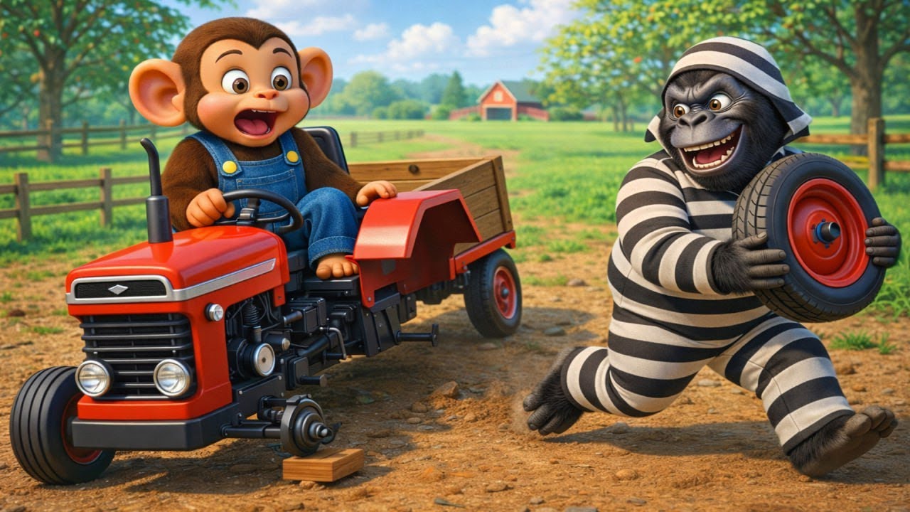 The Tractor Is Broken...Who Stole It? Will Farmer Bear Catch the Killer?